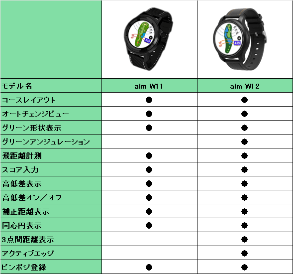 ゴルフバディー エイムW11 - その他