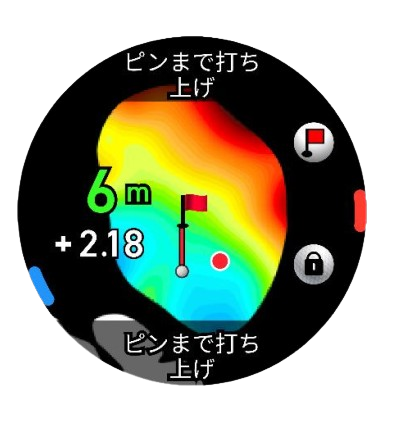 ボイスキャディ T11PROのスロープガイド