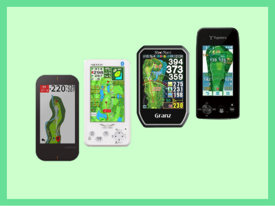 スマホタイプのGPSゴルフナビ