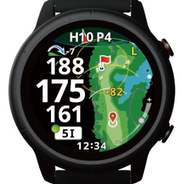 ショットナビ VELLIX べリックスのAMOLED(有機EL)画面